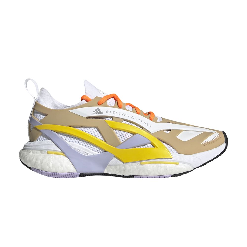 Pre-owned Adidas Originals Stella Mccartney X Wmns Solarglide 'gum Shift Purple Yellow' In Tan