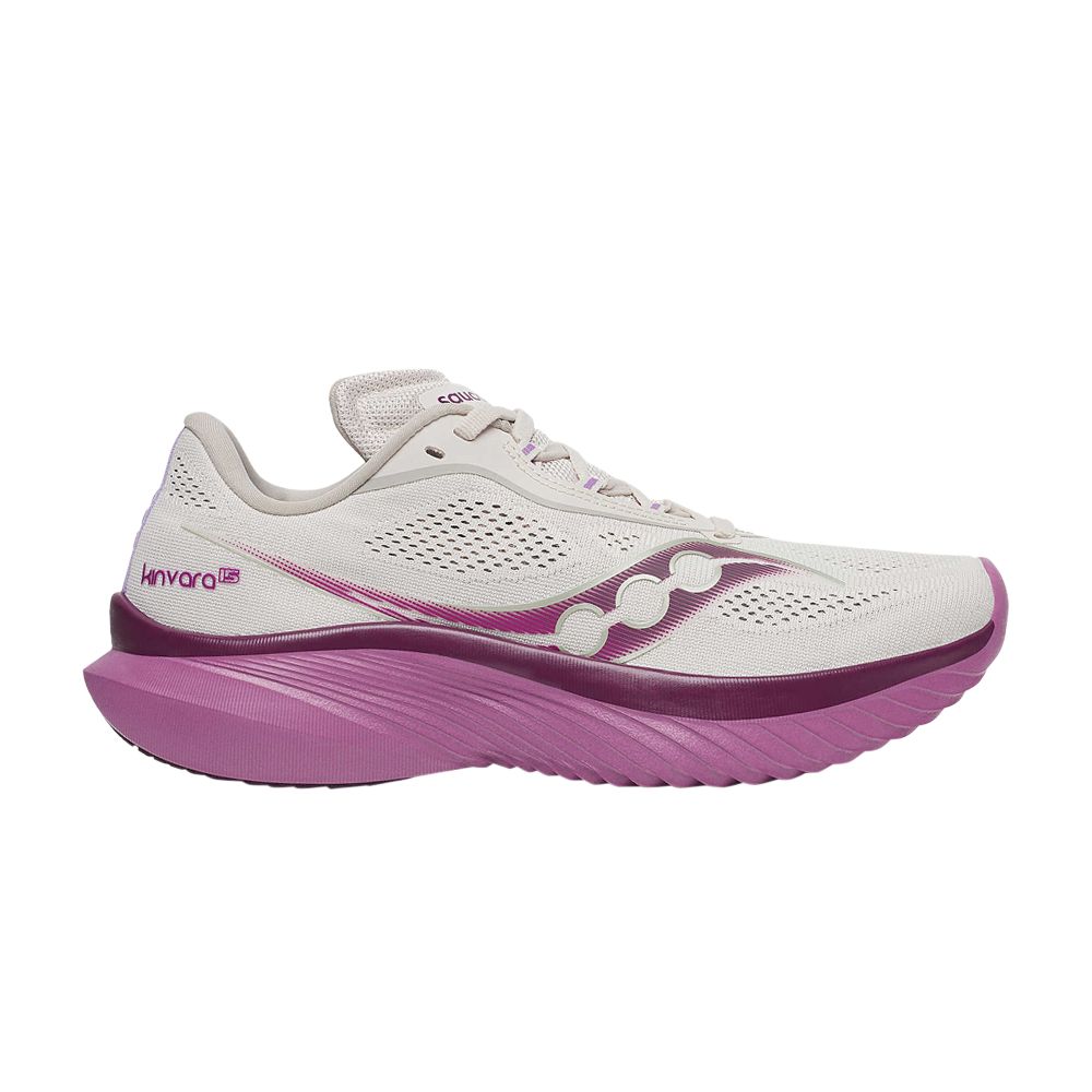 Pre-owned Saucony Wmns Kinvara 15 'moon Viola' | Grey | Women's Size 5