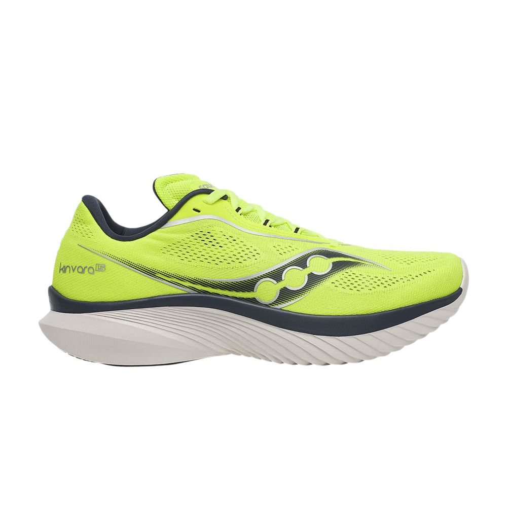 Pre-owned Saucony Kinvara 15 'citron Navy' In Green