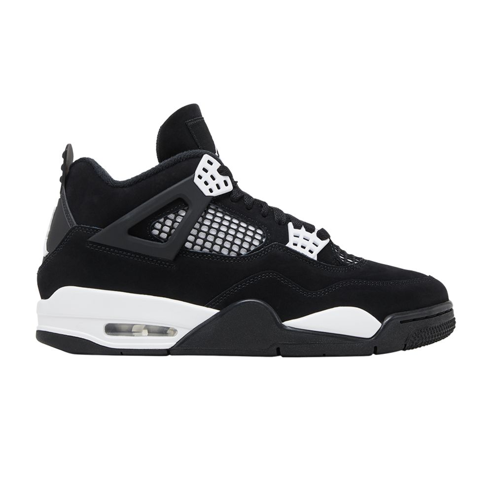 Air Jordan 4 Retro 'White Thunder' | Black | Men's Size 6