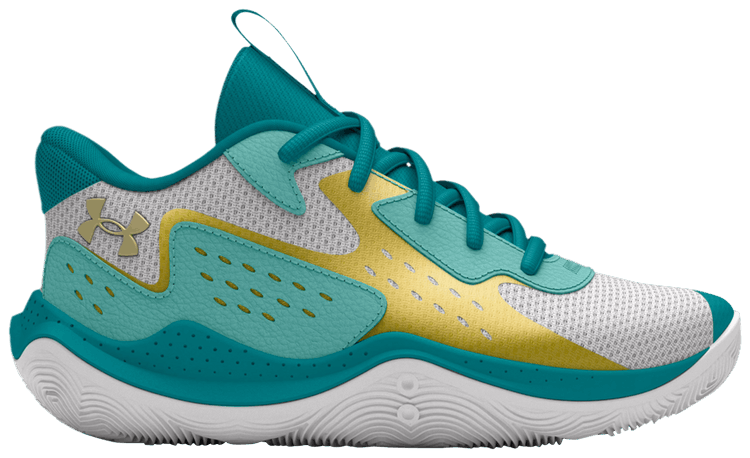 Under Armour Jet 23 PS Circuit Teal Metallic Gold