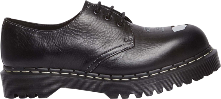 1461 Bex Exposed Steel Toe Oxford Black Overdrive