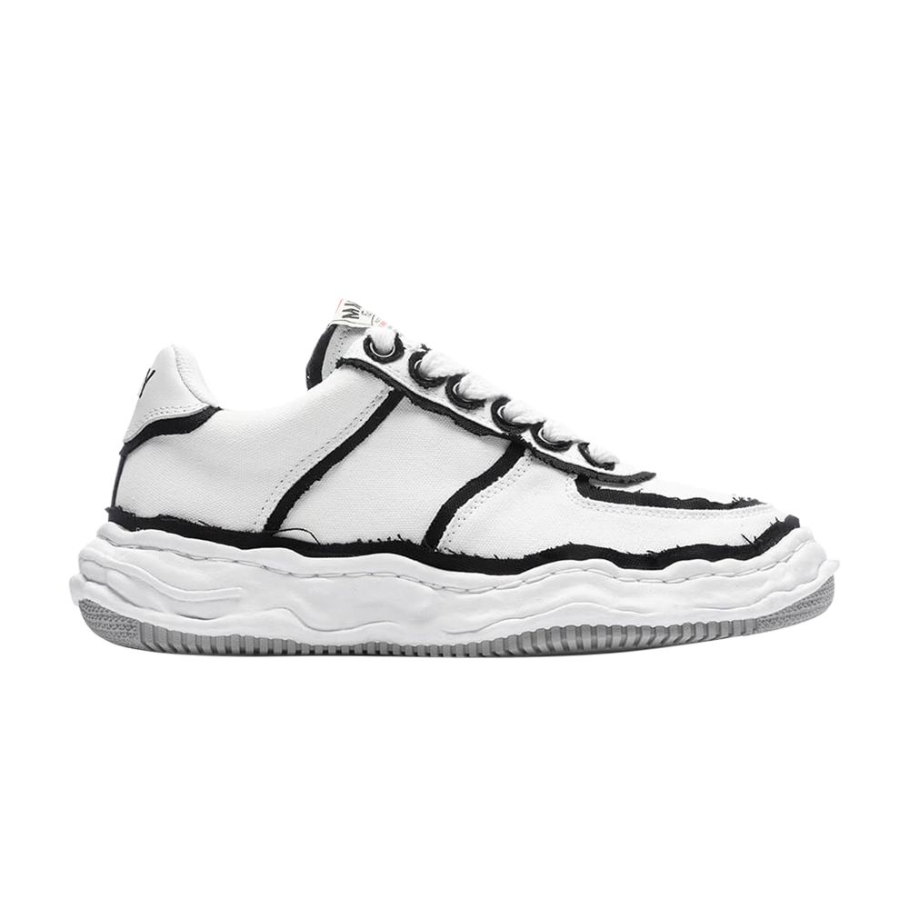 Pre-owned Miharayasuhiro Maison Mihara Yasuhiro Maison Mihara Yasuhiro Wayne Overhanging Canvas Low 'white' | Men's Size 41