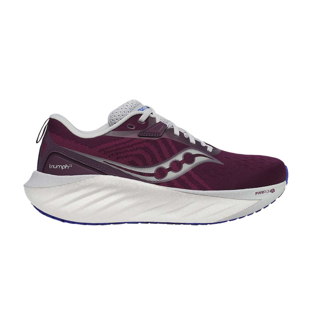 Pre-owned Saucony Wmns Triumph 22 'plum Royal' In Purple