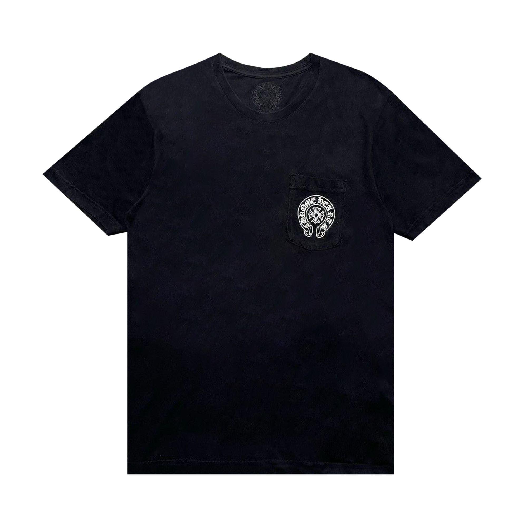 Chrome Hearts Hong Kong Horseshoe Pocket Tee 'Black' | Men's Size S