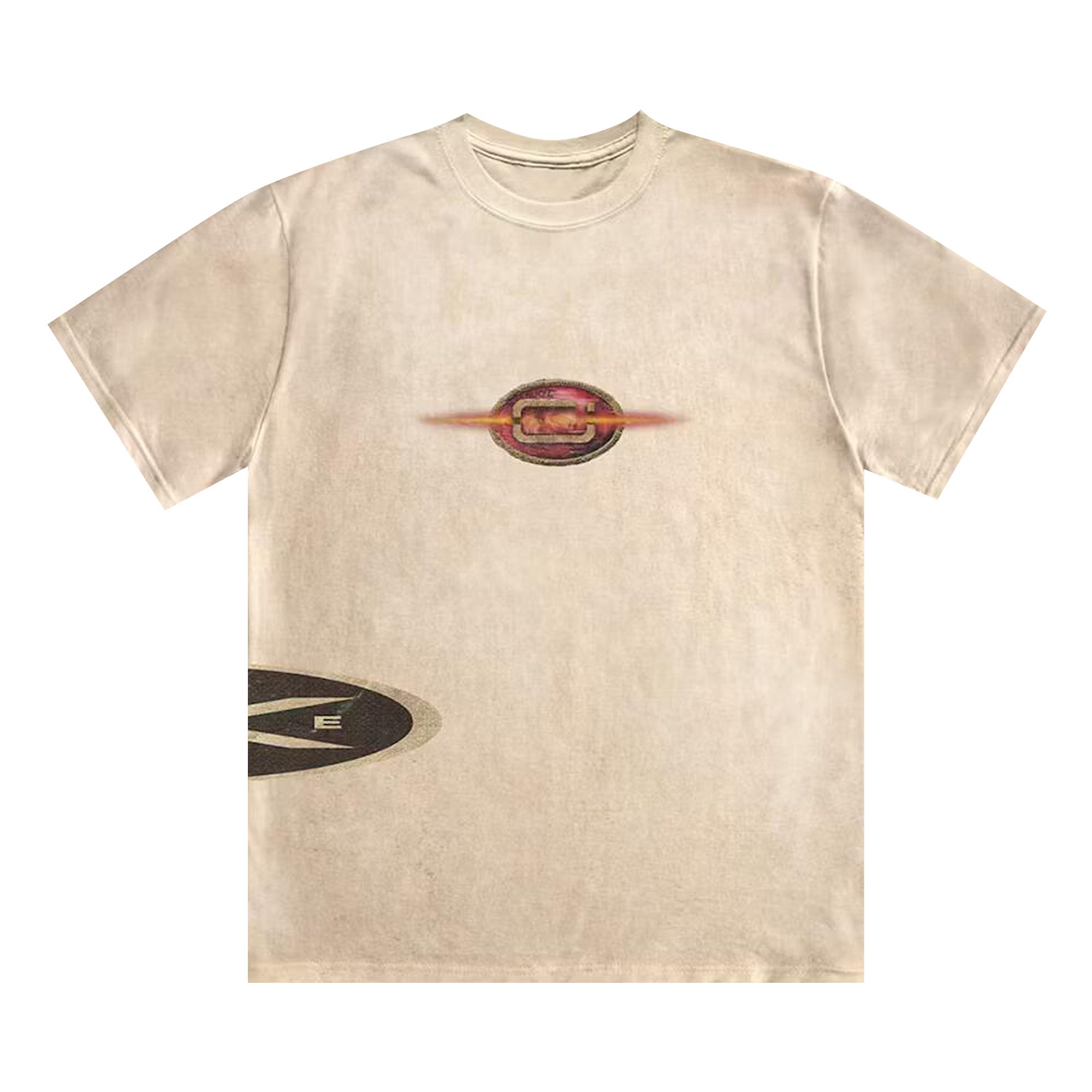 Pre-owned Cactus Jack By Travis Scott Rib Cage Short-sleeve Tee 'multicolor' In Tan