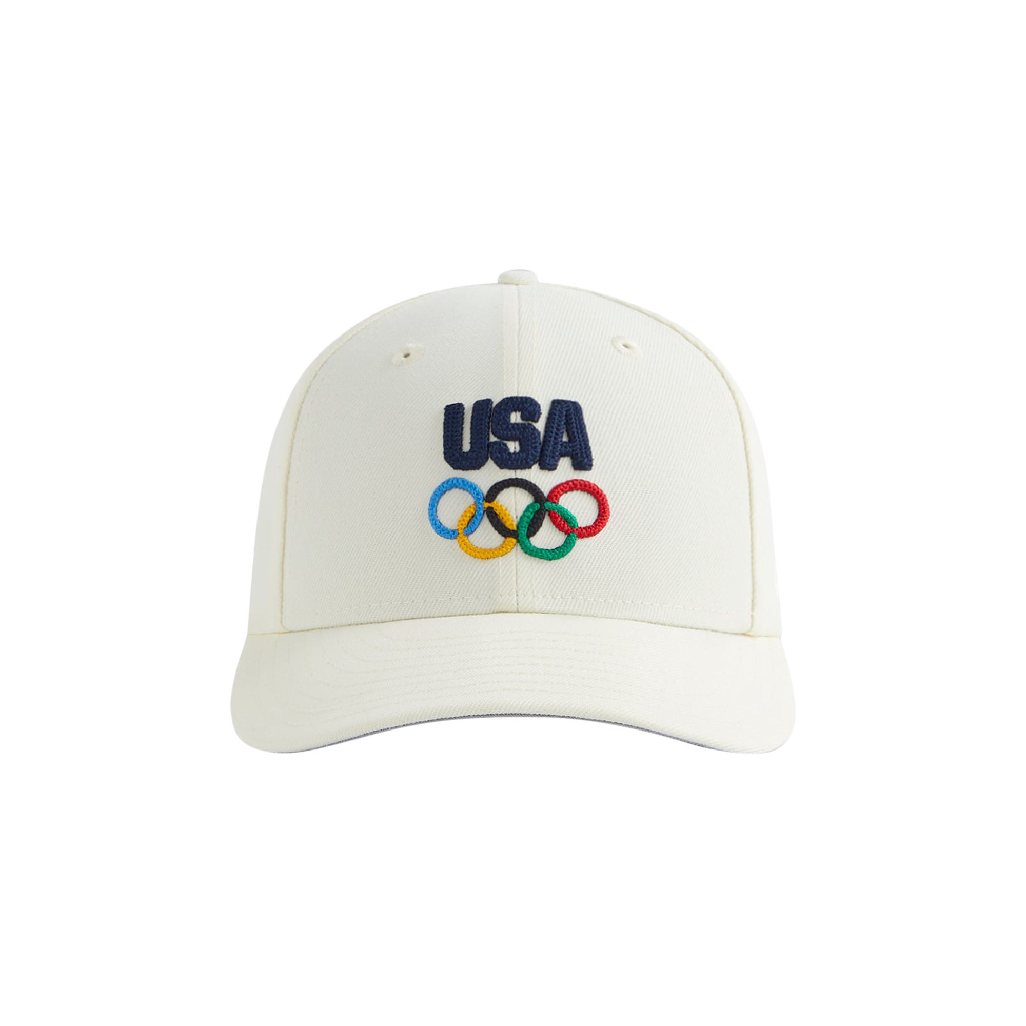 Pre-owned Kith X New Era For Team Usa 59fifty Fitted Low Profile 'sandrift' | Cream | Men's Size 7.5