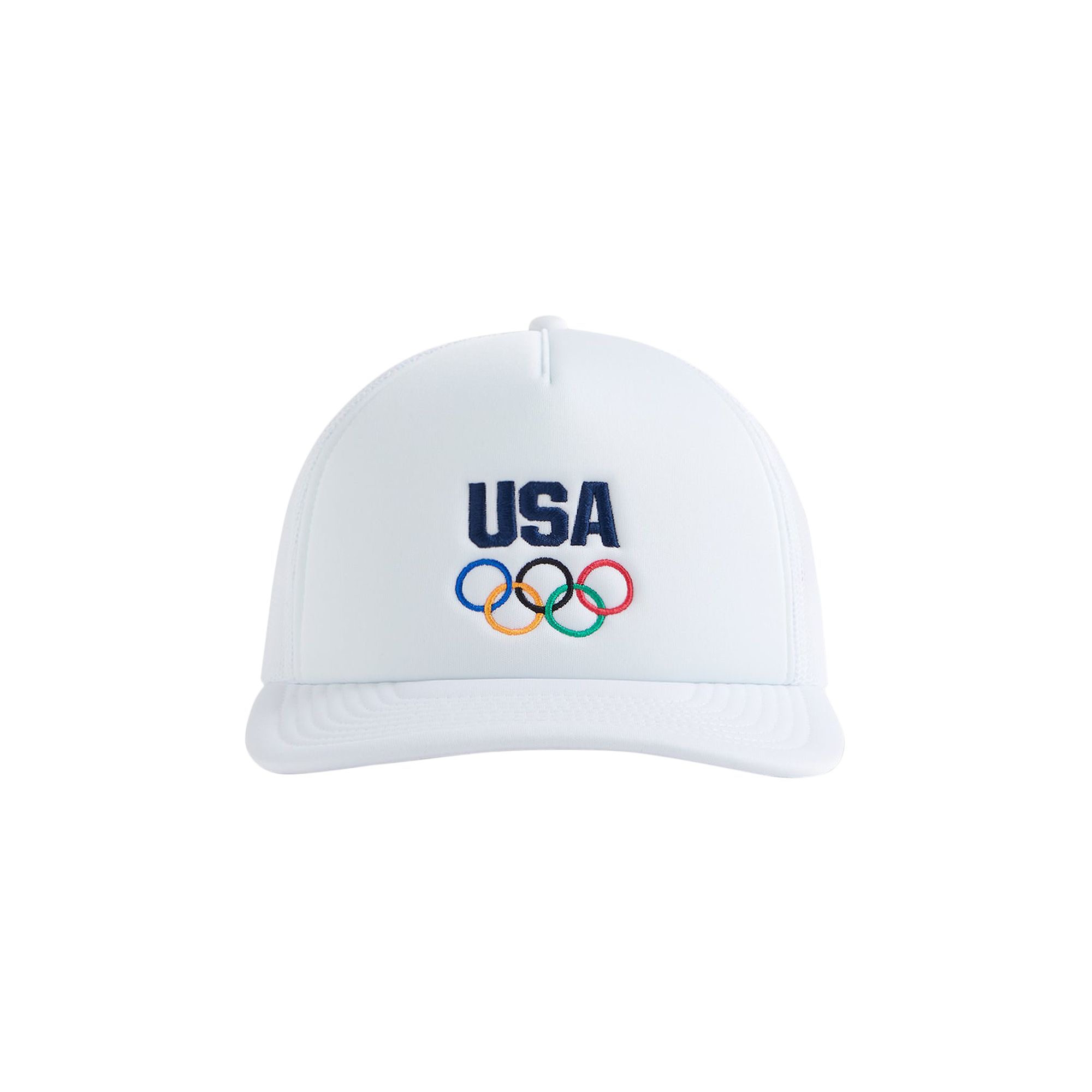 Kith For Team USA Nolan Trucker Hat 'White' | Men's Size Onesize