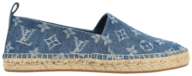 Louis Vuitton Starboard Flat Espadrille Denim Blue