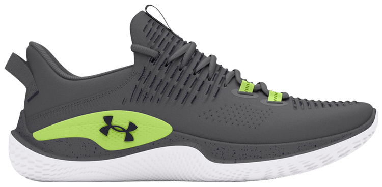 Under Armour Flow Dynamic IntelliKnit Titan Grey Morph Green