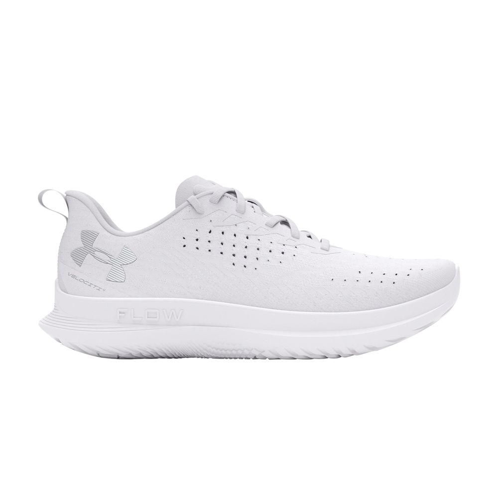 Pre-owned Under Armour Wmns Flow Velociti 4 'white Metallic Silver' | Women's Size 5.5