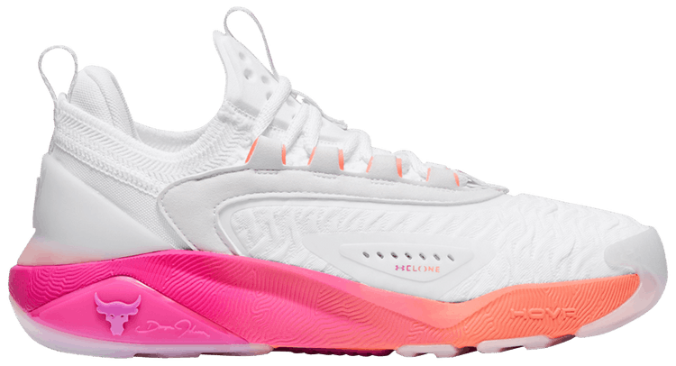 Under Armour Wmns Project Rock 7 White Vivid Magenta