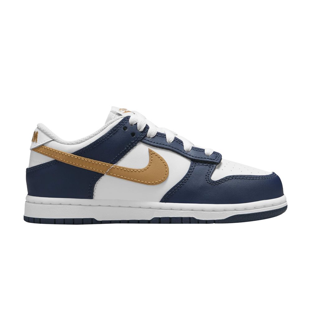 Nike Dunk Low PS 'Midnight Navy Wheat' | Blue | Kid's Size 3