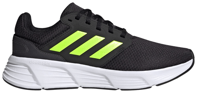 Adidas Galaxy 6 Black Lucid Lemon