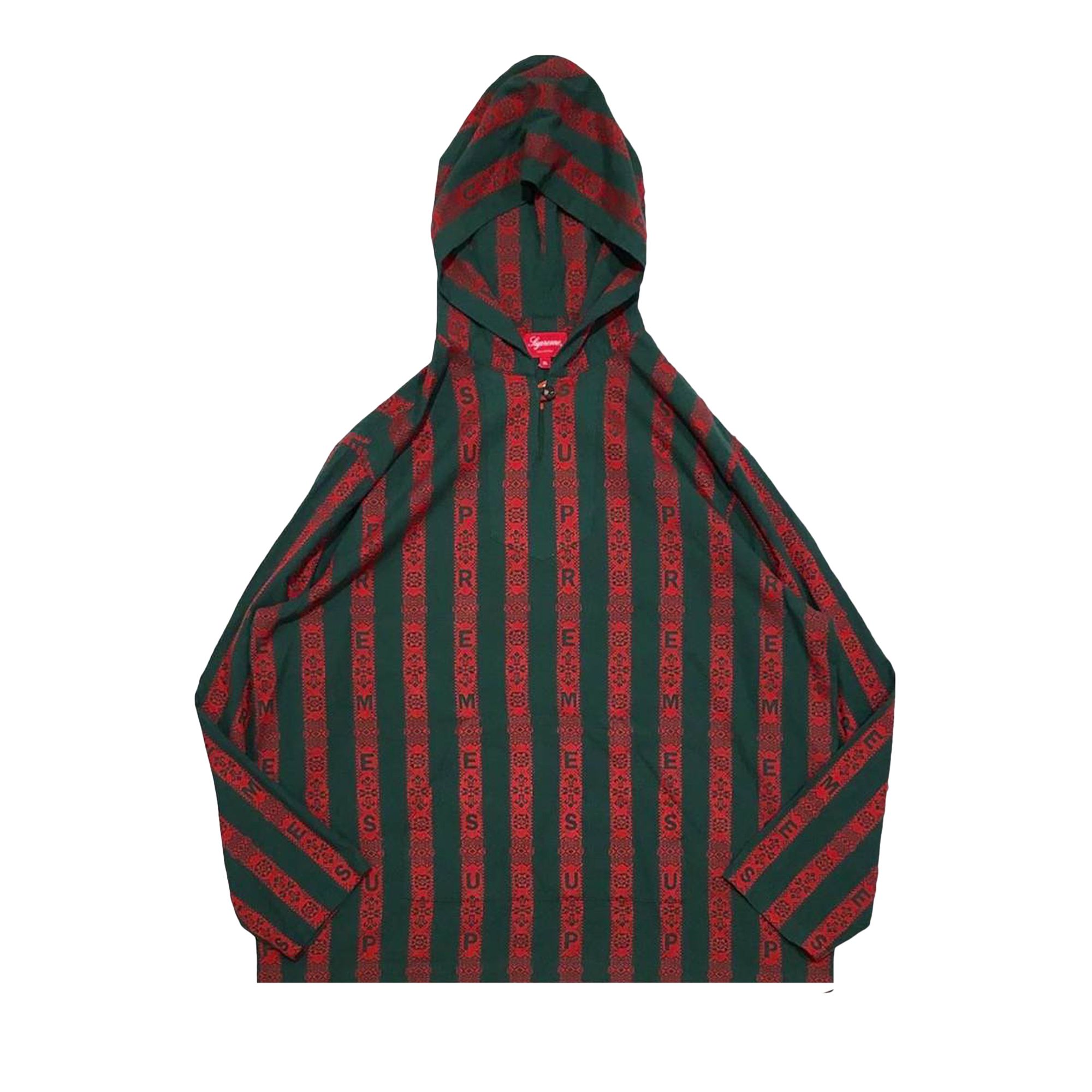 Pre-owned Supreme Baja Hooded Shirt 'green' | Men's Size L