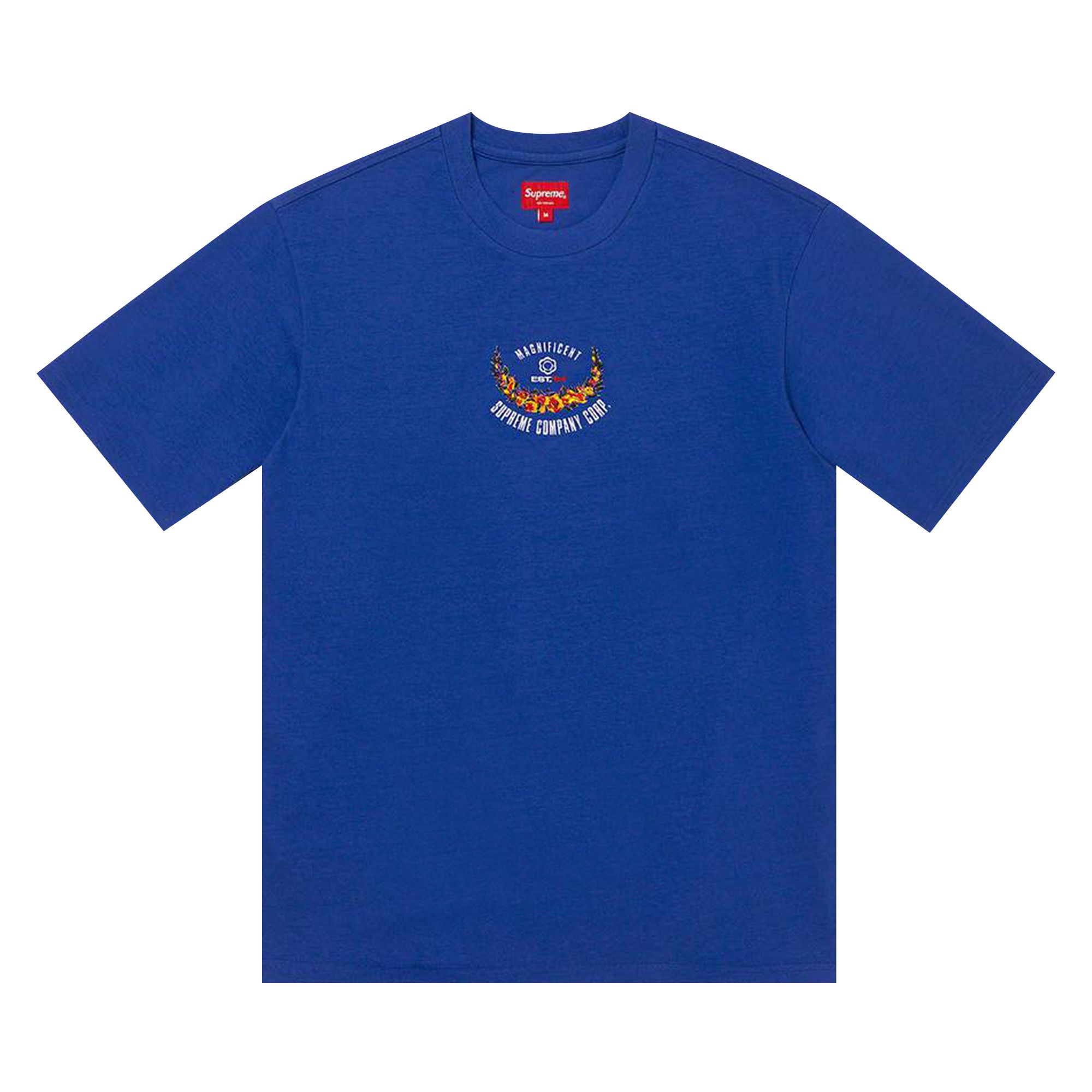 Pre-owned Supreme Victory Short-sleeve Top 'dark Royal' | Blue | Men's Size L