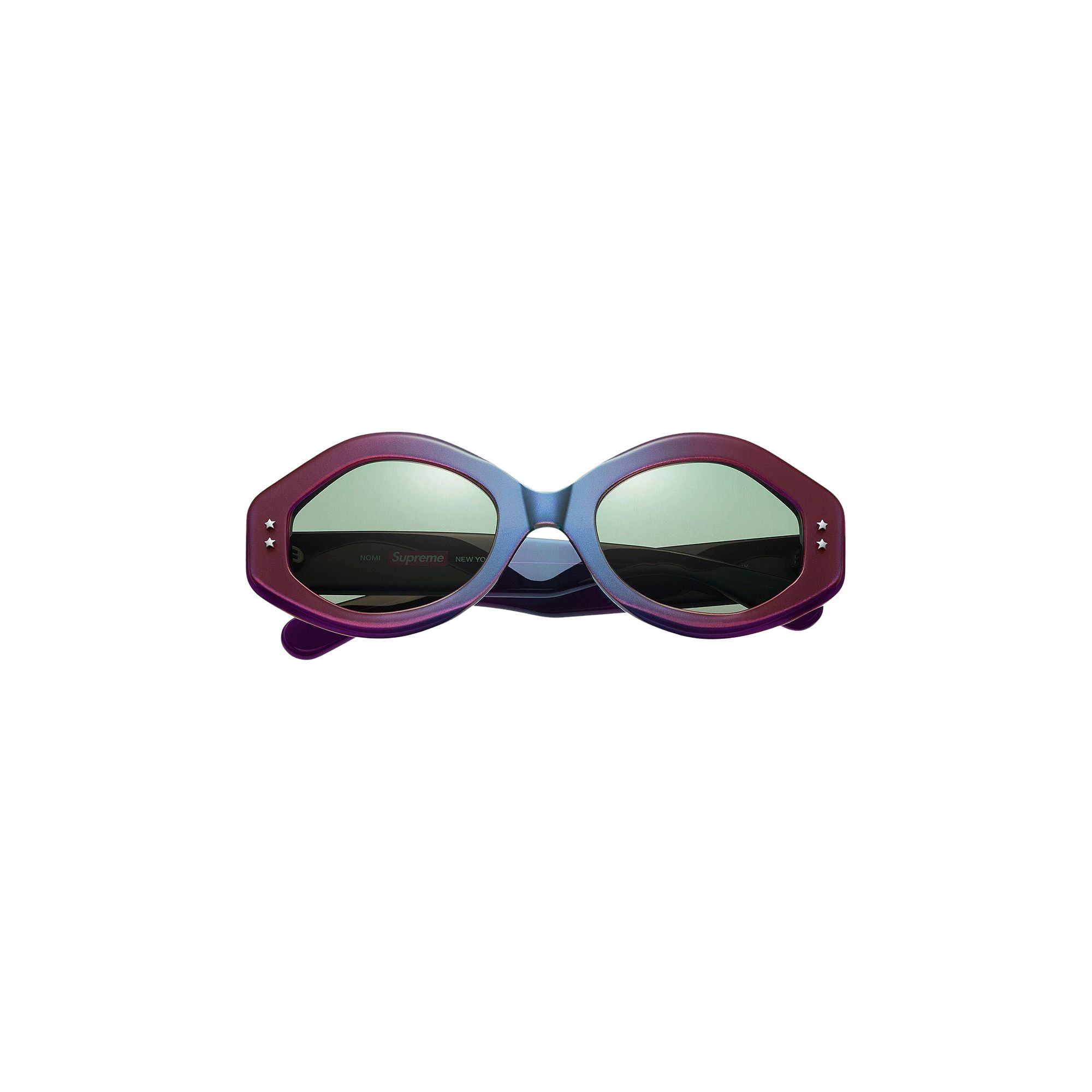 Pre-owned Supreme Nomi Sunglasses 'purple' | Men's Size Onesize