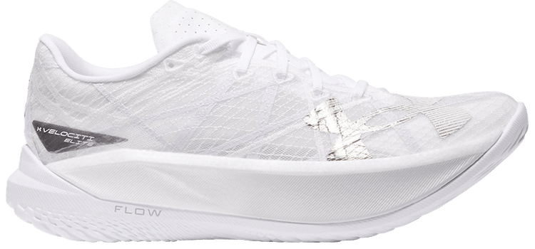 Under Armour Flow Velociti Elite 2 White Metallic Gun Metal