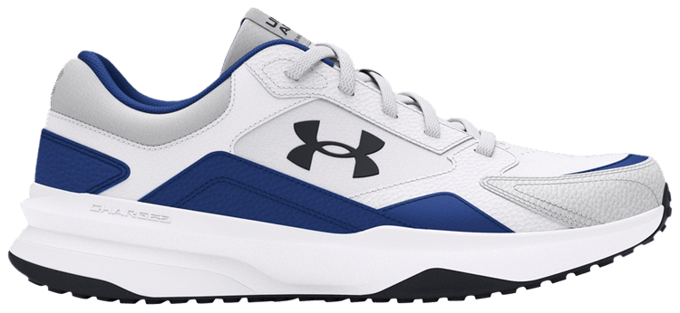 Under Armour Charged Edge Leather White Tech Blue