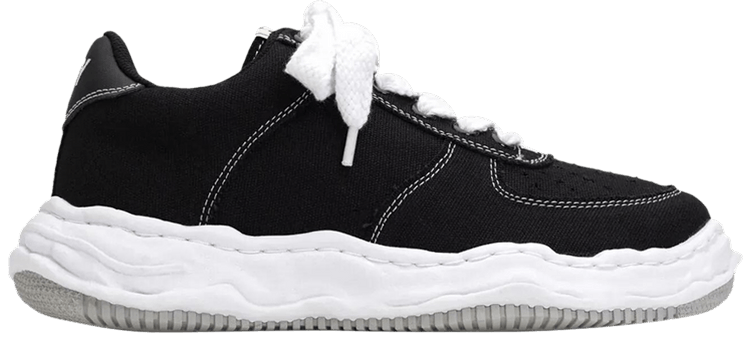 Maison Mihara Yasuhiro Wayne OG Sole Canvas Low Black
