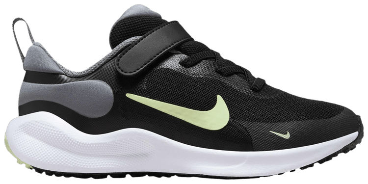 Nike Revolution 7 PS Black Barely Volt
