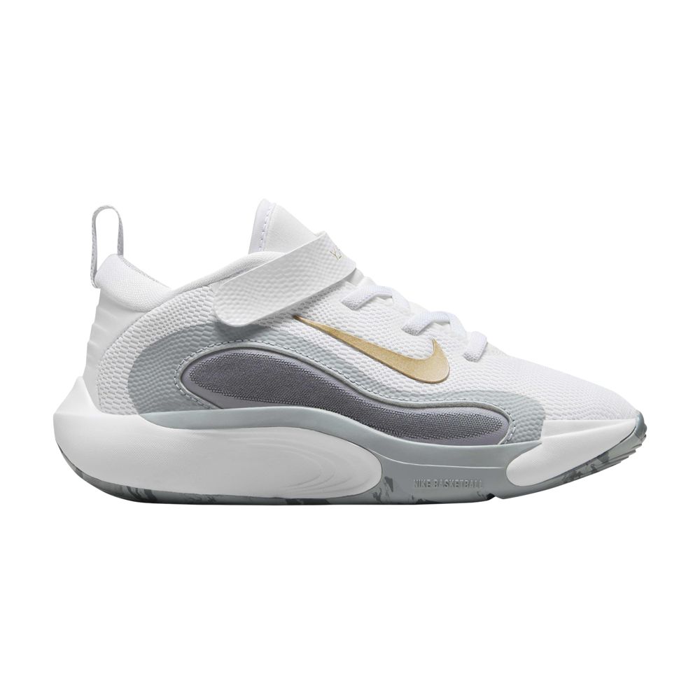 Nike IsoFly PS 'White Grey Gold' | Kid's Size 10.5