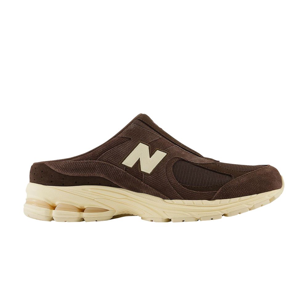 Pre-owned New Balance 2002r Mule 'brown Corduroy'
