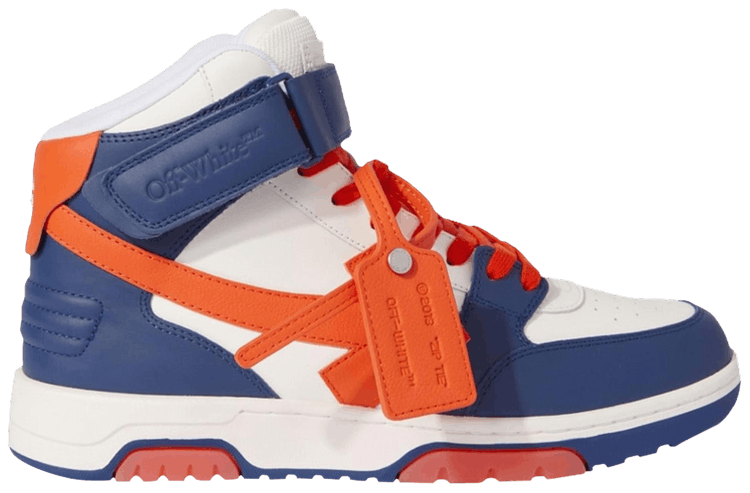 Buy Off-White Out Of Office Mid 'Navy Blue Bright Orange Buy Off-White Out Of Office Mid 'Navy Blue Bright Orange