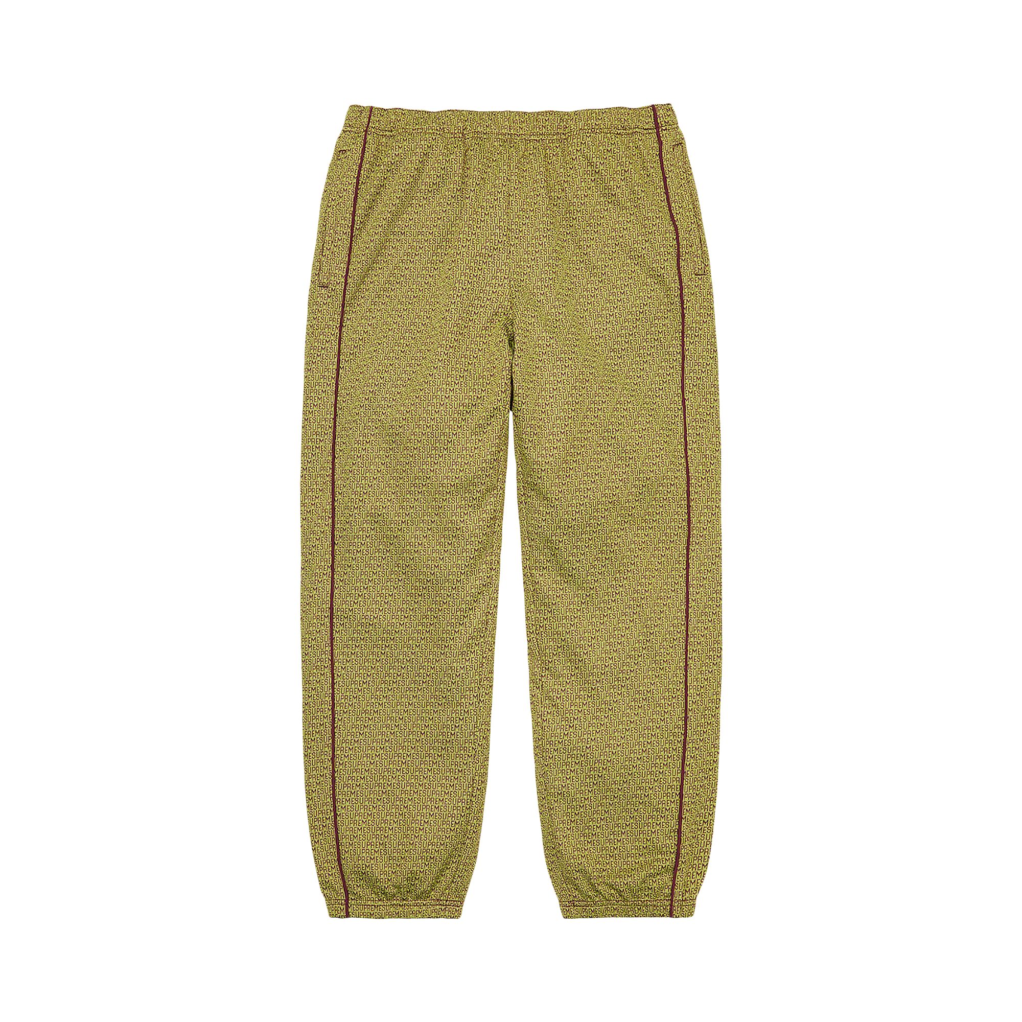 Pre-owned Supreme Repeat Track Pant 'olive' | Green | Men's Size S