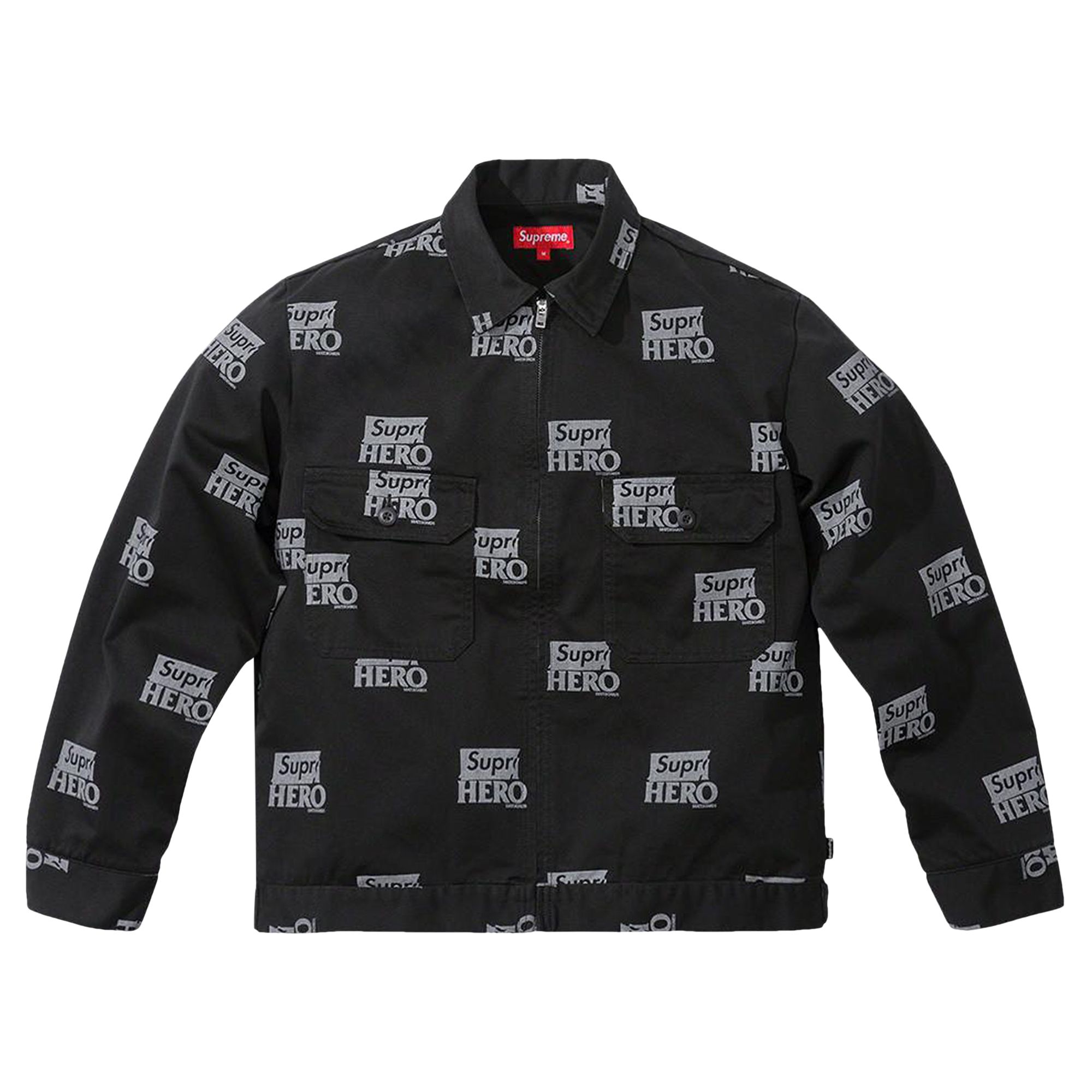 Supreme x ANTIHERO Work Jacket 'Black' | Men's Size L