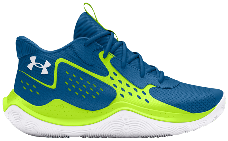 Size 3.5 Jet 23 GS Photon Blue High Vis Yellow