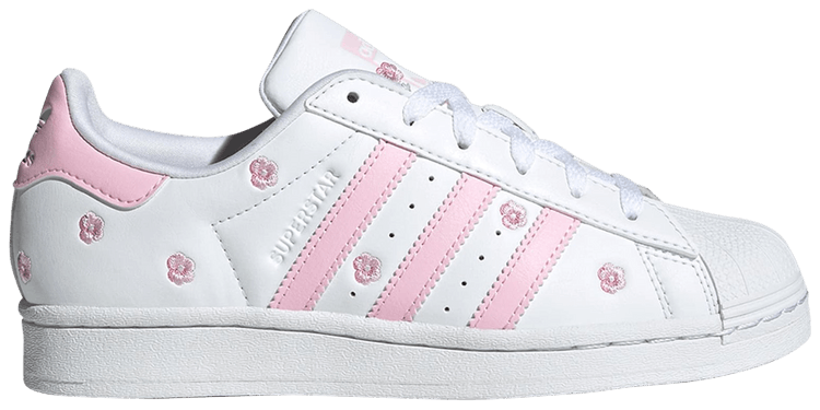 Buy Superstar J Pink Floral Embroidery IG7015 GOAT