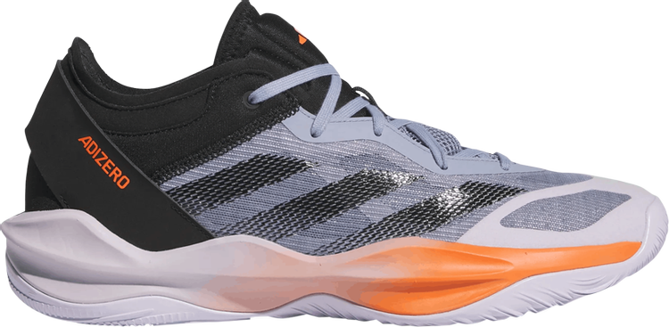 Adizero Select 20 Silver Violet Impact Orange