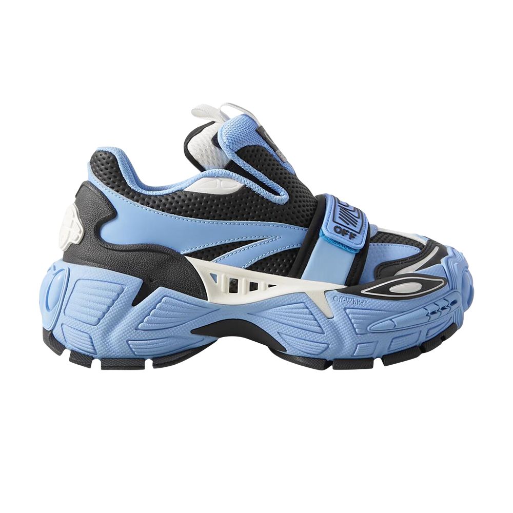 Pre-owned Off-white Wmns Glove Slip On 'light Blue Black' | Women's Size 36