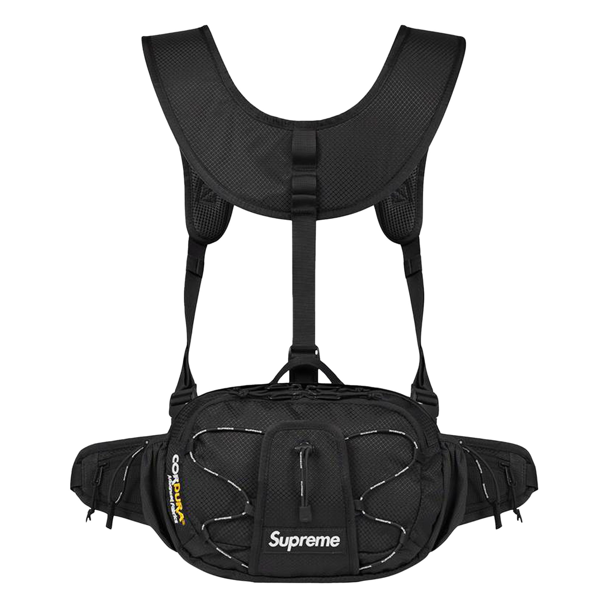 Supreme Harness Waist Bag 'Black' | Men's Size Onesize