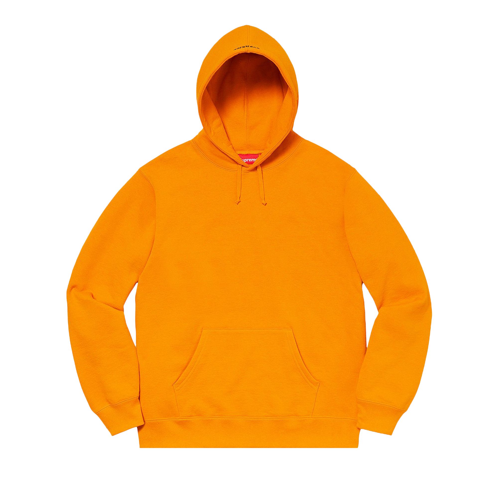 Pre-owned Supreme Malcolm X Hooded Sweatshirt 'gold' | Orange | Men's Size Xl