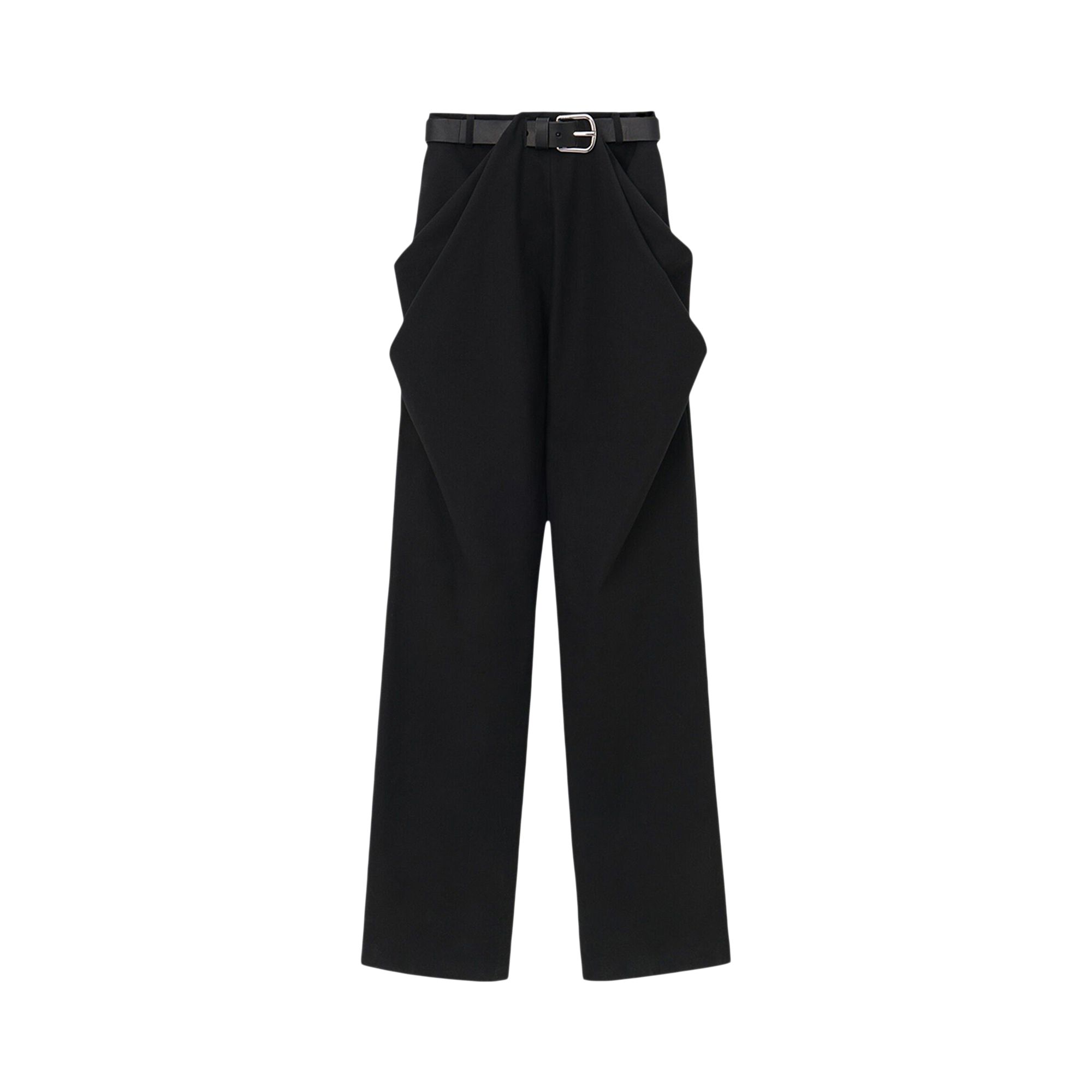 Loewe Draped Trousers 'Black' | Women's Size 38