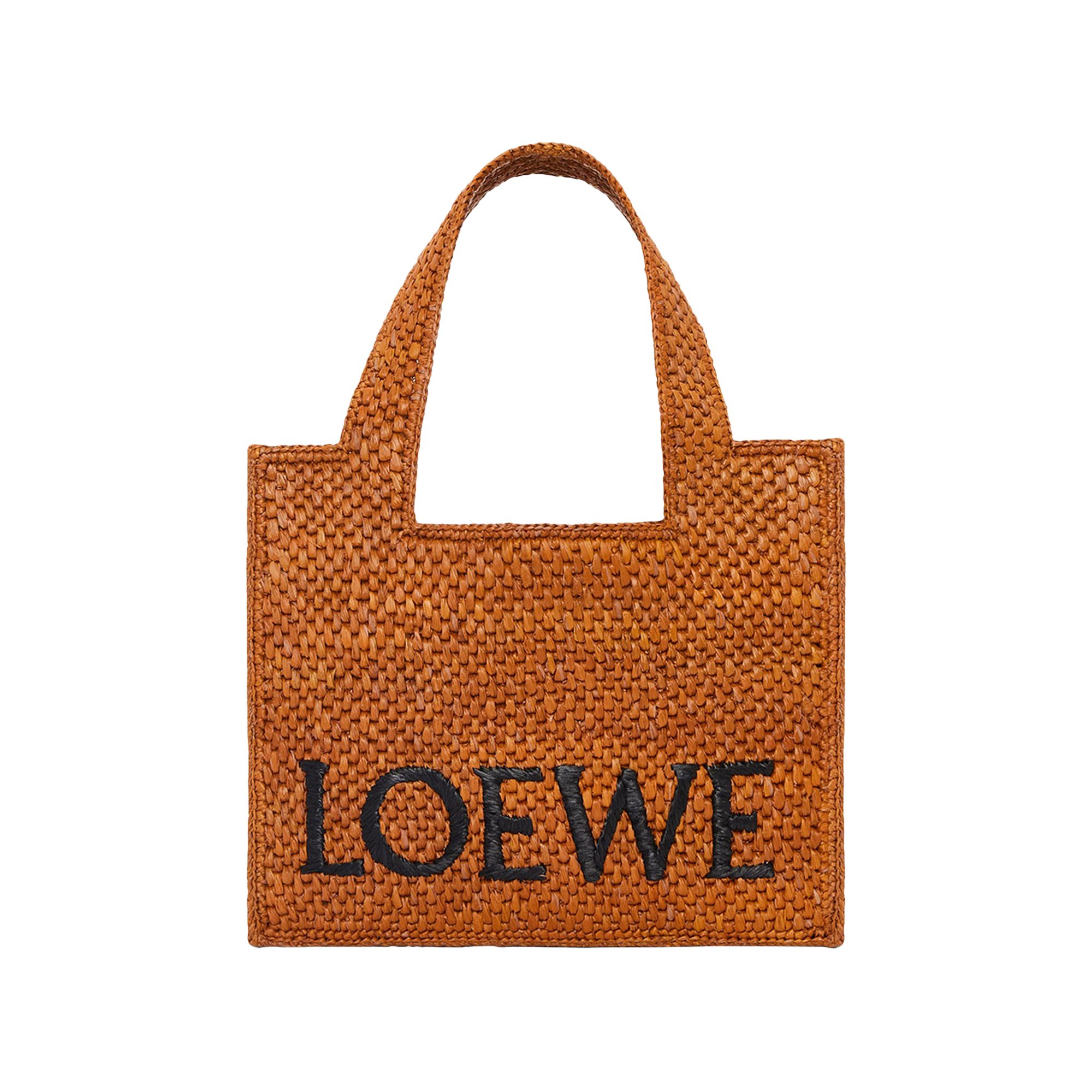 Loewe Font Tote Small Bag 'Honey/Gold' | Women's Size Onesize