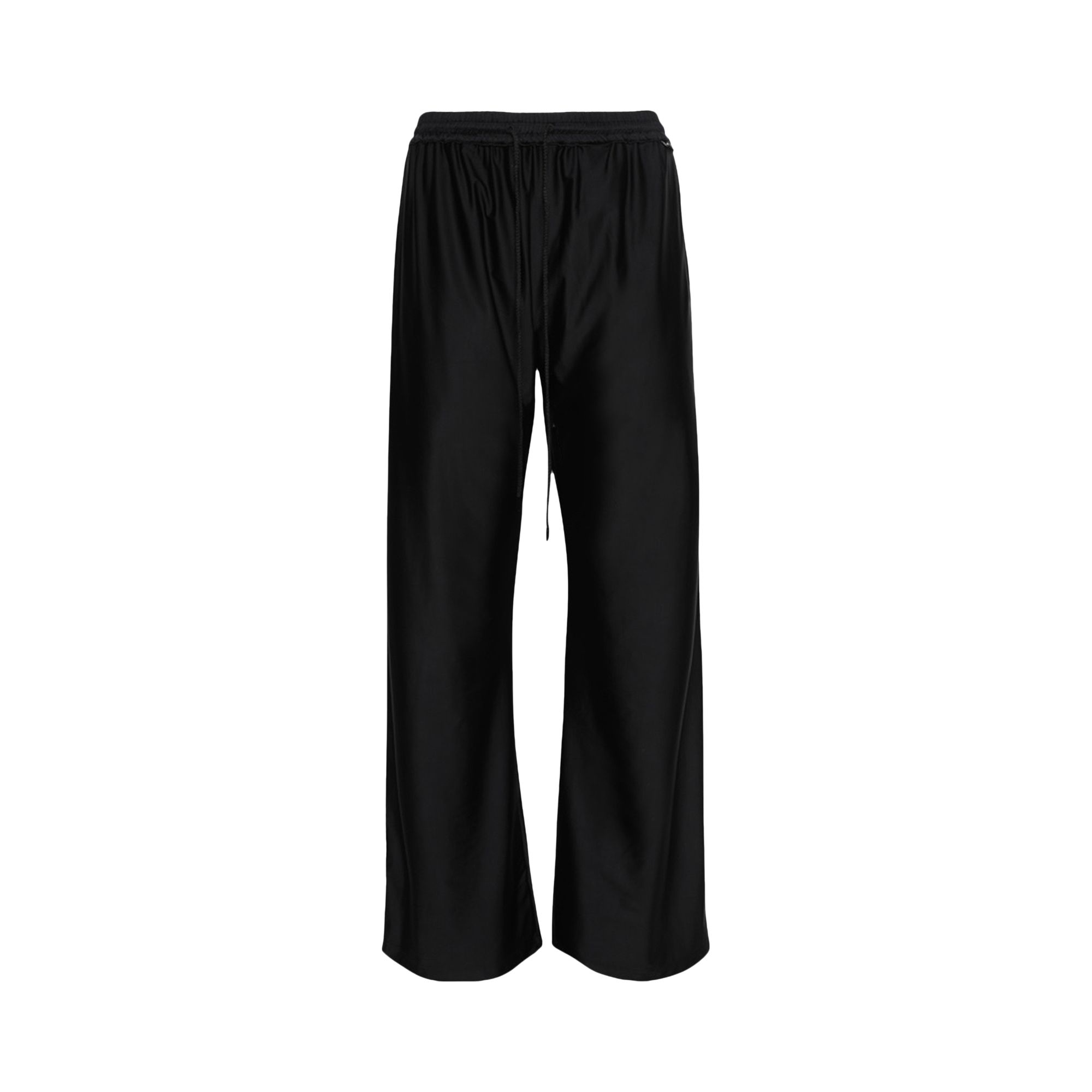 Pre-owned Marine Serre Draped Jersey Drawstring Trousers 'black' | Women's Size 36