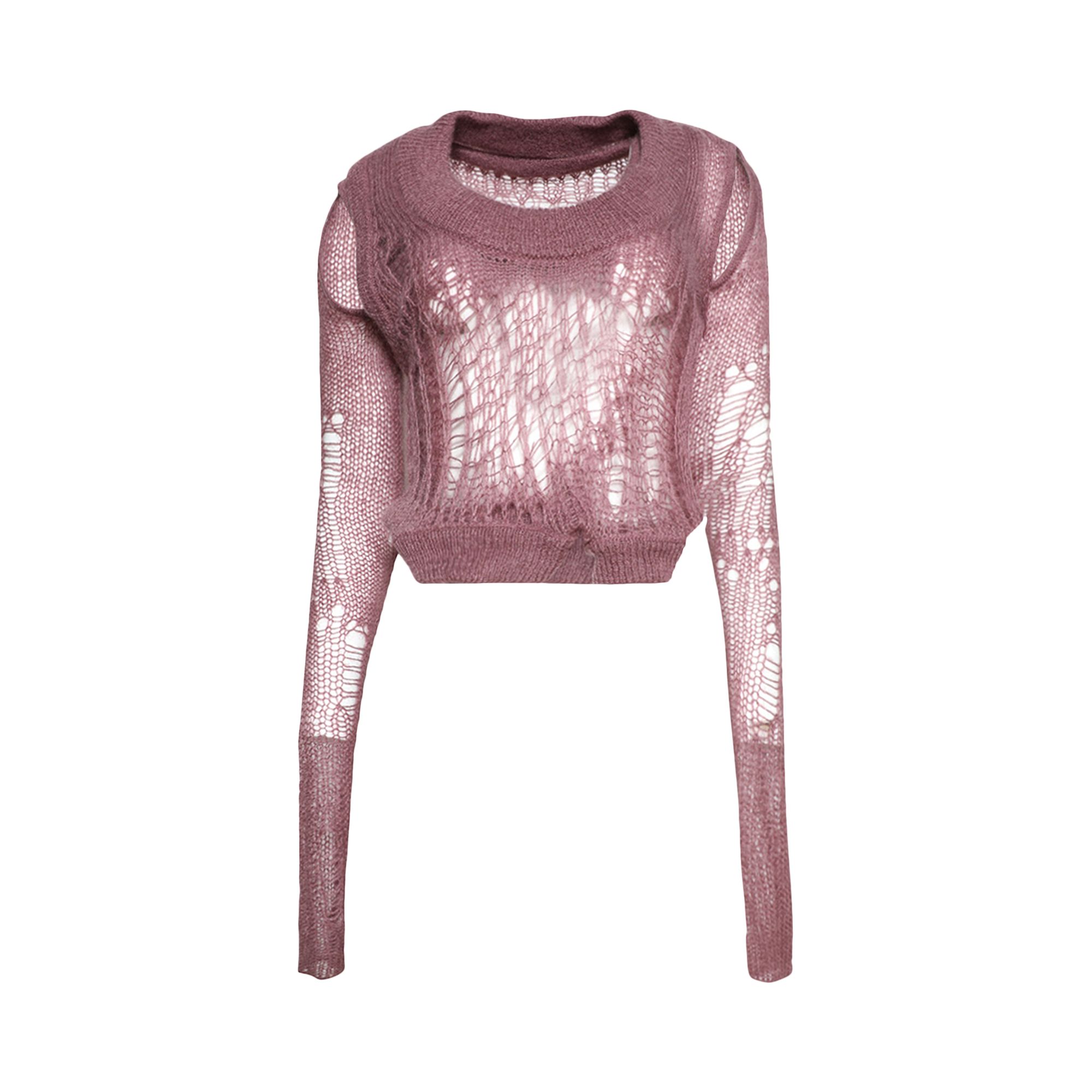 Pre-owned Rick Owens Spider Banana Sweater 'pink' | Women's Size M
