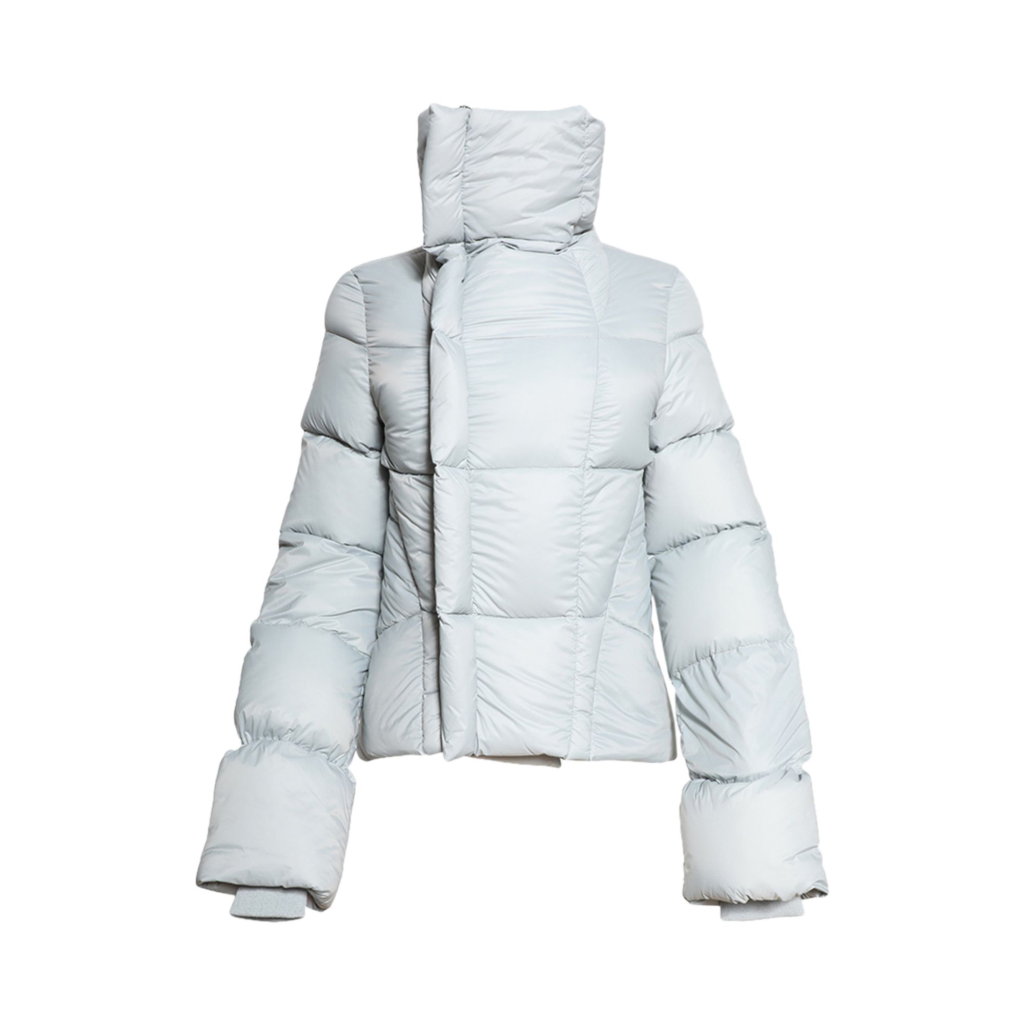 Pre-owned Rick Owens Naska Duvet Puffer Jacket 'pale Blue' | Women's Size 38
