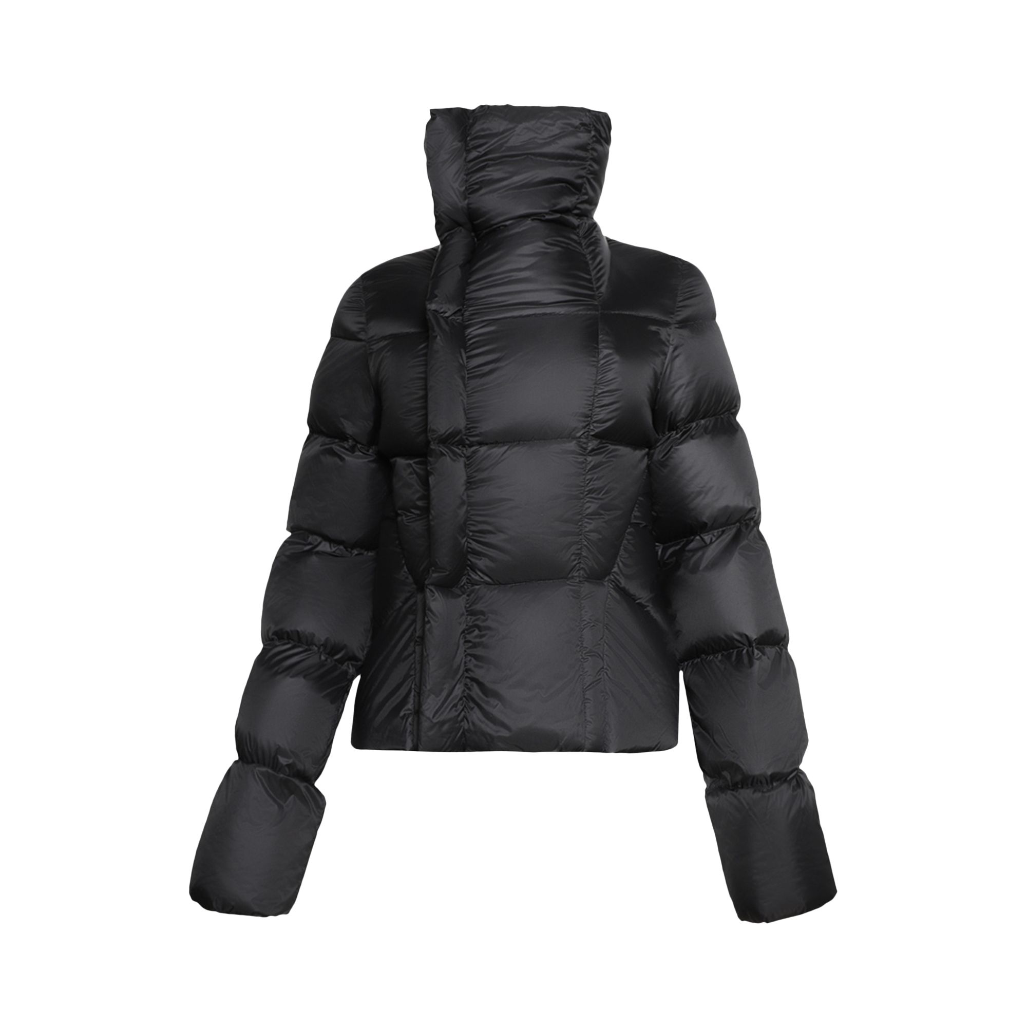 Pre-owned Rick Owens Naska Duvet Puffer Jacket 'black' | Women's Size 40