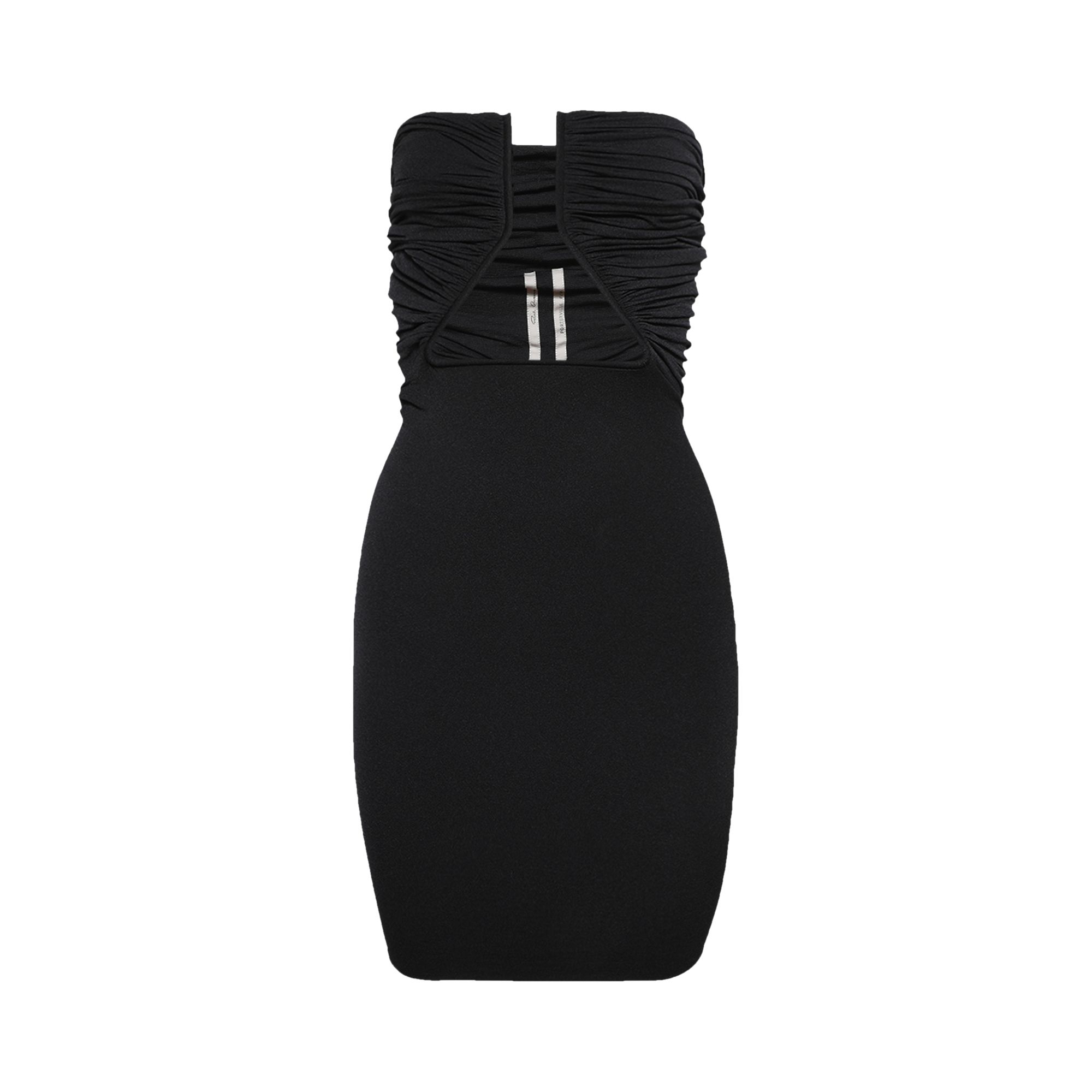 Pre-owned Rick Owens Prong Jersey Mini Dress 'black' | Women's Size 42