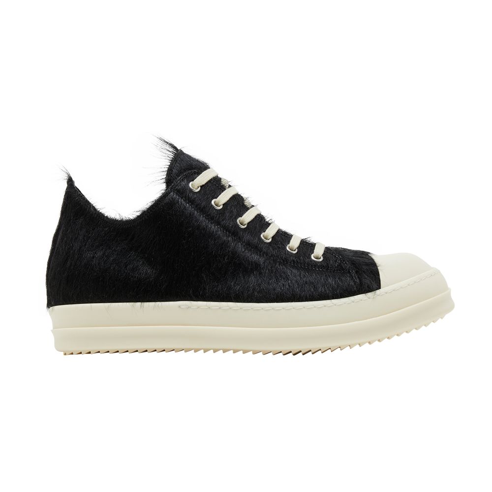 Pre-owned Rick Owens Lido Runway Low 'black Milk' | Men's Size 40.5