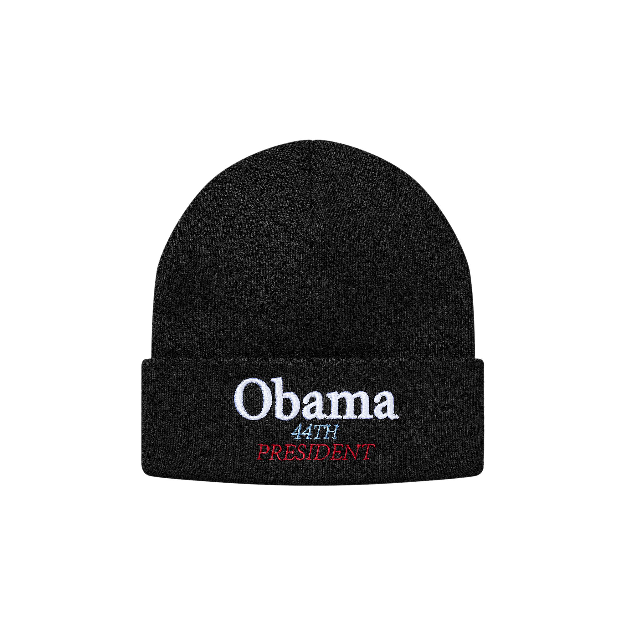 Pre-owned Supreme Obama Beanie 'black' | Men's Size S/m