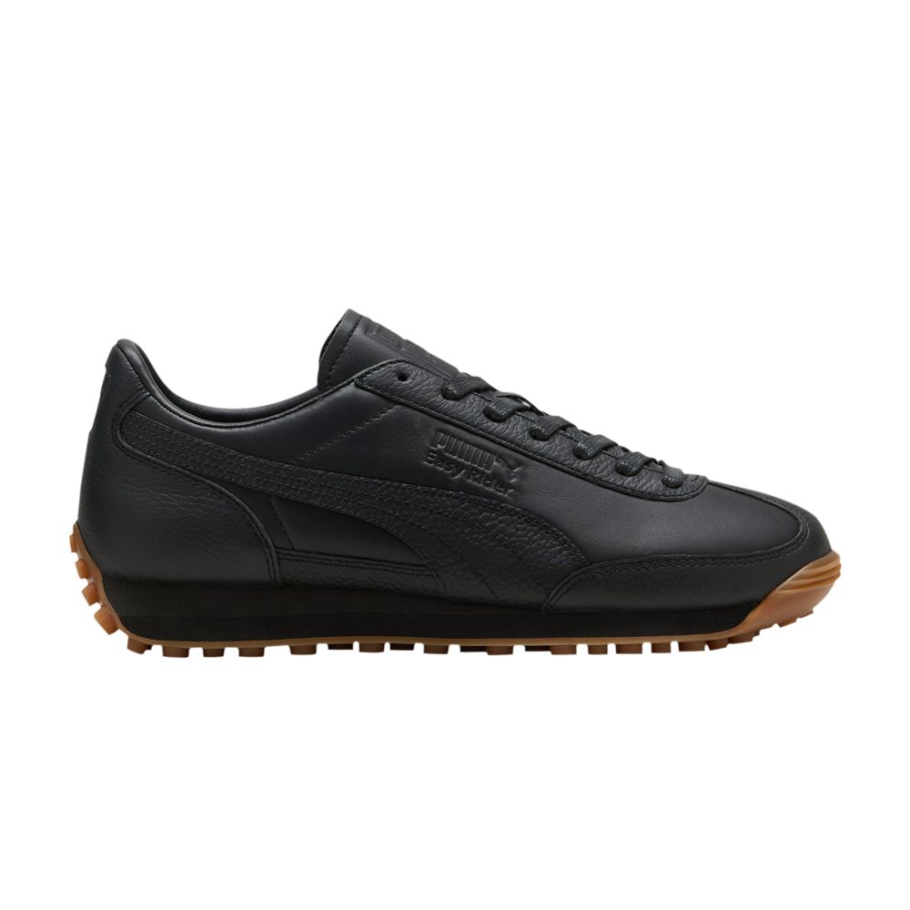 Puma Easy Rider Leather 'Black Gum' | Men's Size 7.5
