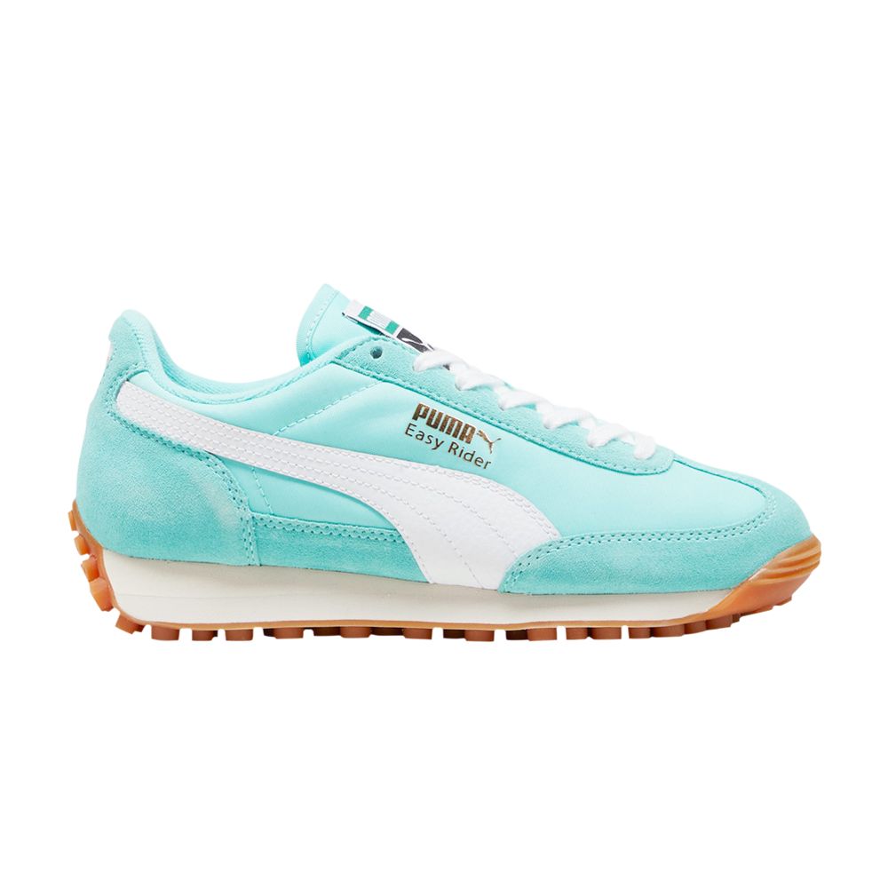 Pre-owned Puma Easy Rider Vintage Big Kid 'mint' | Teal | Kid's Size 5.5