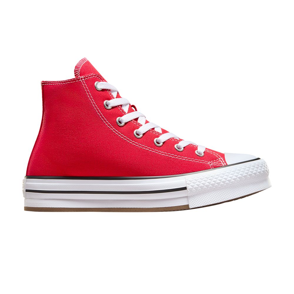 Pre-owned Converse Chuck Taylor All Star Eva Lift Platform High Gs 'red' | Kid's Size 6