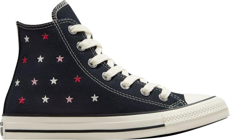 Chuck Taylor All Star High Embroidered Stars   Total Eclipse