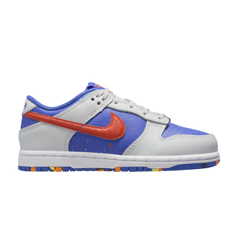 Pre-owned Nike Dunk Low Ps 'playground Paint Pack' | Blue | Kid's Size 3